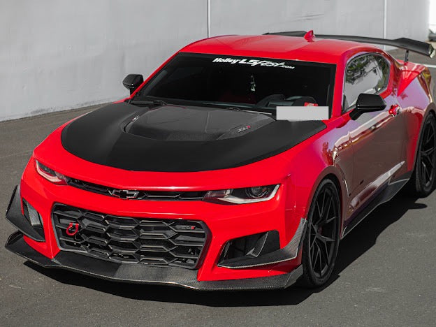 2016-UP CAMARO ZL1 CARBON FIBER FRONT SPLITTER LIP GROUND EFFECTS